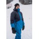 Husky Gomez M black blue/blue pánská nepromokavá zimní lyžařská bunda 5