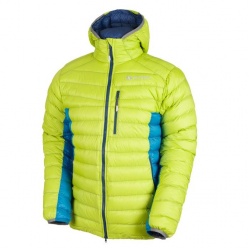 Sir Joseph Atol hooded Man II limet turquoise lehka panska perova zimni bunda s kapuci