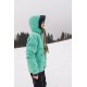 Husky Gonzal K tyrkysová dětská rostoucí nepromokavá zimní lyžařská bunda 13