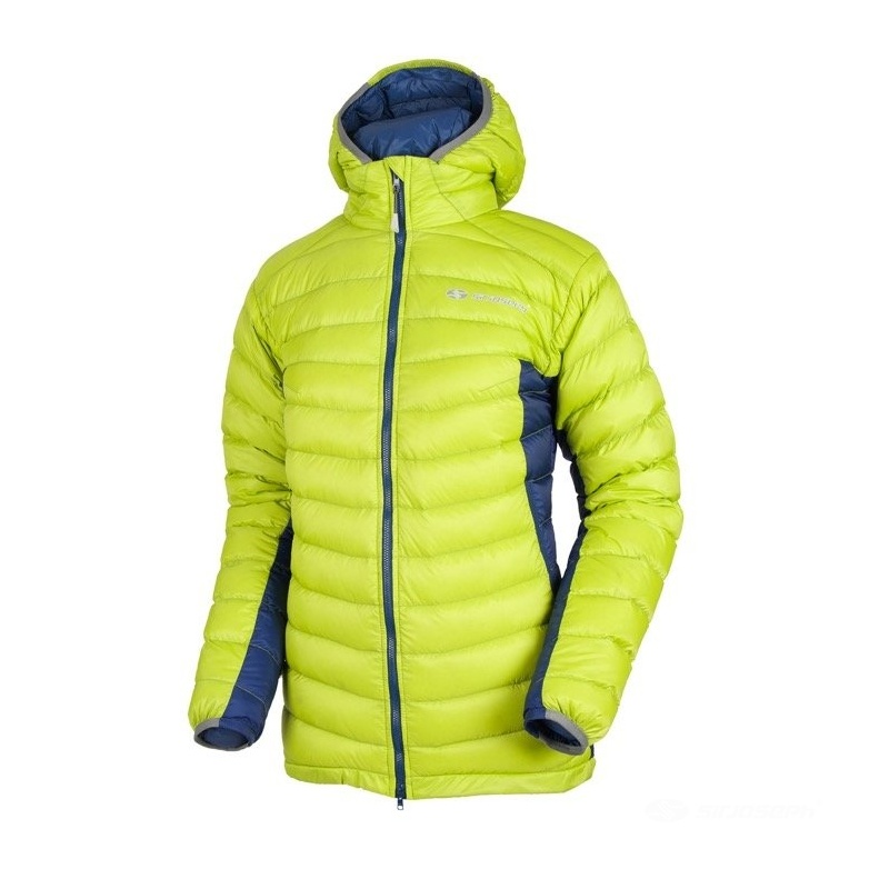 Sir Joseph Atol hooded Lady II limet navy lehka damska perova zimni bunda s kapuci DWR