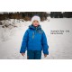 Husky Gomez K neonově růžová dětská rostoucí nepromokavá zimní lyžařská bunda 3