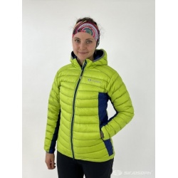 Sir Joseph Atol hooded Lady II limet navy lehka damska perova zimni bunda s kapuci DWR 1