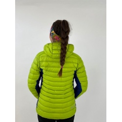 Sir Joseph Atol hooded Lady II limet navy lehka damska perova zimni bunda s kapuci DWR2