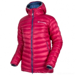Sir Joseph Atol hooded Lady II fuchsia lehka damska perova zimni bunda s kapuci 