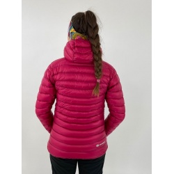 Sir Joseph Atol hooded Lady II fuchsia lehka damska perova zimni bunda s kapuci 2