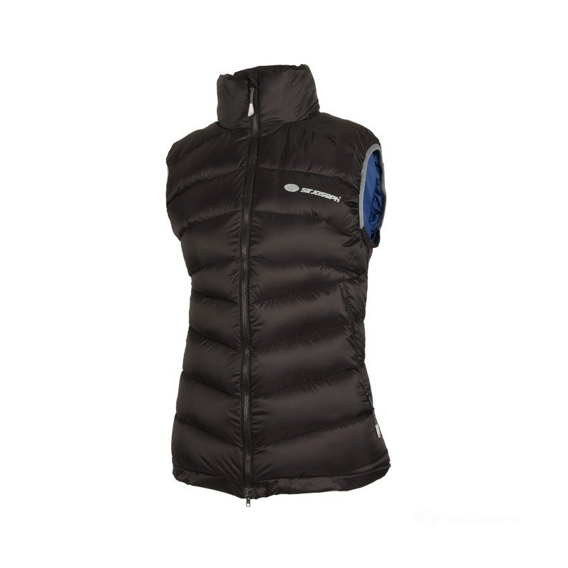 Sir Joseph Safir Lady Vest black lehka tepla damska perova zimni vesta DWR