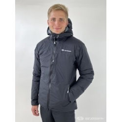 Sir Joseph Sarek Man black lehka panska perova nepromokava zimni bunda s kapuci 1