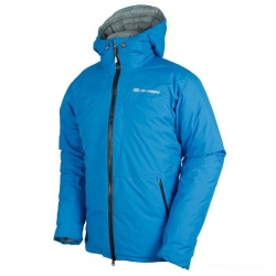 Sir Joseph Sarek Man blue lehka panska perova nepromokava zimni bunda s kapuci