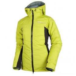 Sir Joseph Sarek Lady limet black lehka damska perova nepromokava zimni bunda s kapuci