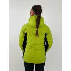 Sir Joseph Sarek Lady limet black lehka damska perova nepromokava zimni bunda s kapuci 2