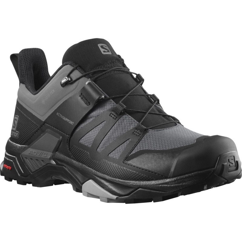 Salomon X Ultra 4 GTX magnet black monument 413851 panske nizke nepromokave trekove boty