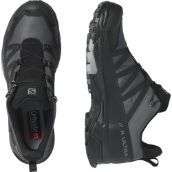 Salomon X Ultra 4 GTX magnet black monument 413851 panske nizke nepromokave trekove boty 1