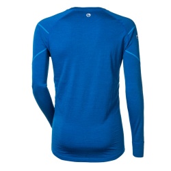 Progres MW NDR modry melir panske triko dlouhy rukav 100% Merino vlna 2