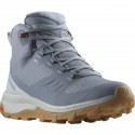Salomon OUTsnap CSWP W 472899 Flint Stone/ Pearl Blue dámské lehké zimní nepromokavé boty