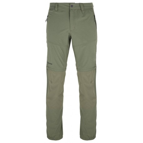 Kilpi Hosio-M khaki RM0202KIKHK pánské odepínací turistické outdoorové kalhoty