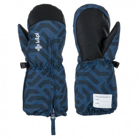 Kilpi Palmer-J tmavě modrá SJ0701KIDBL dětské zimní lyžařské rukavice palčáky pro nejmenší