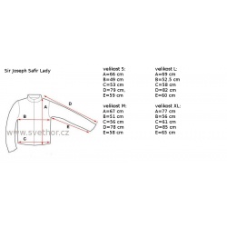 _Sir Joseph Safir Lady black damska zimni perova bunda DWR zmereno
