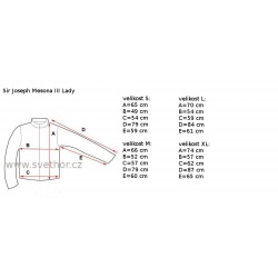_Sir Joseph Mesona III Lady blue navy damska nepromokava zimni perova bunda zmereno