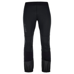 Kilpi Bristen-U černá QU0201KIBLK unisex elastické běžecké mírně zateplené kalhoty-legíny
