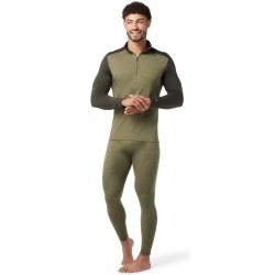 Smartwool M Clasic Thermal Merino BL 1 4 Zip north woods panske triko dlouhy rukav 1
