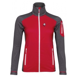 High Point Merino Alpha Lady red antracit damska outdoorova technicka zateplena bunda