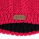Kilpi Lady-JG růžová SJ0604KIPNK dívčí pletená čepice s vnitřní fleecovou čelenkou 1