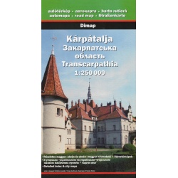 DIMAP Karpatalja Zakarpatska oblast 250 000 automapa