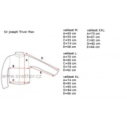 _Sir Joseph Trivor Man black panska nepromokava zimni perova bunda zmereno