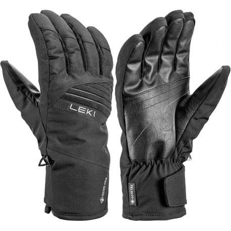 Leki Space GTX black 653861301 pánské nepromokavé lyžařské rukavice