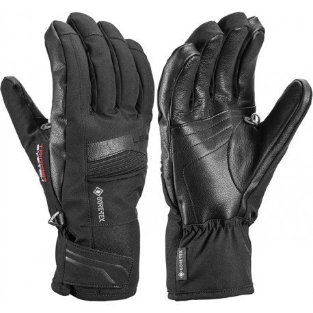 Leki Shield 3D GTX black unisex nepromokavé lyžařské rukavice Trigger system