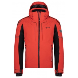 Kilpi Turnau-M cervena SM0108KIRED panska nepromokava zimni lyzarska bunda