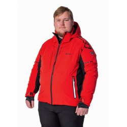 Kilpi Turnau-M cervena SM0108KIRED panska nepromokava zimni lyzarska bunda 11