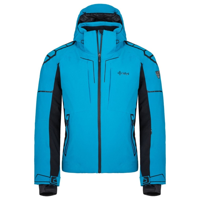 Kilpi Turnau-M modra SM0108KIBLU panska nepromokava zimni lyzarska bunda