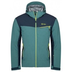 Kilpi Flip-M tmave zelena SM0113KIDGN panska vodeodolna zimni lyzarska bunda