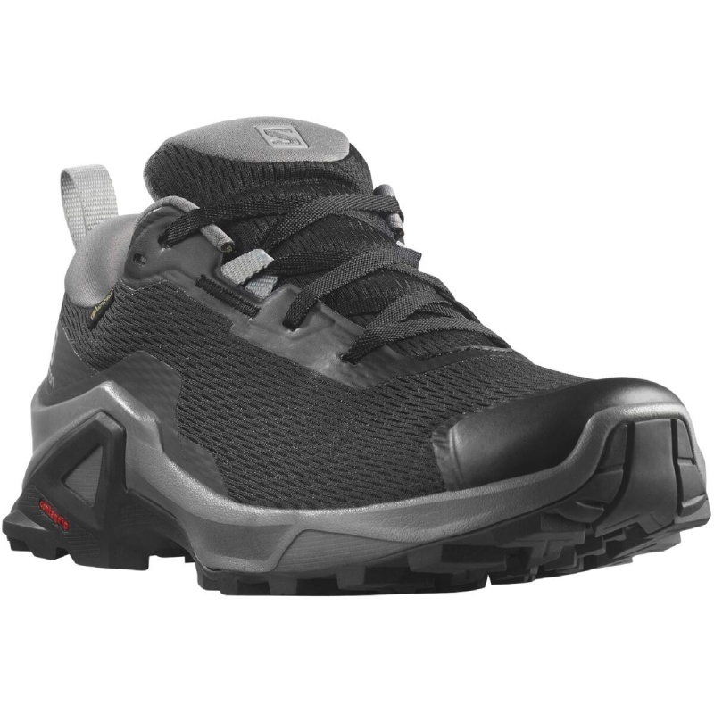 Salomon X Reveal 2 GTX W Black Magnet Quarry 416239 damske nizke nepromokave boty
