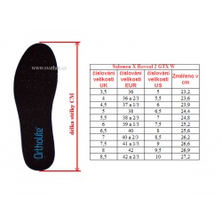 _Salomon X Reveal 2 GTX W Black Magnet Quarry 416239 damske nizke nepromokave boty zmereno