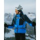Kilpi Tevery-M modrá UM0116 pánská voděodolná zimní lyžařská bunda peří/primaloft 3