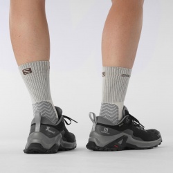 Salomon X Reveal 2 GTX W Black Magnet Quarry 416239 damske nizke nepromokave boty 5