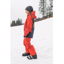 Husky Gomez K red black blue detska rostouci nepromokava zimni lyzarska bunda 13