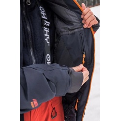 Husky Gomez K red black blue detska rostouci nepromokava zimni lyzarska bunda 17