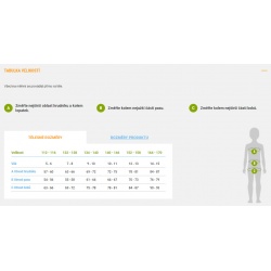 _Husky Gonzal K modra detska rostouci nepromokava zimni lyzarska bunda Huskytech zmereno