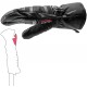 Leki Detect XT 3D Mitt black pánské voděodolné lyžařské palcové rukavice Primaloft 3