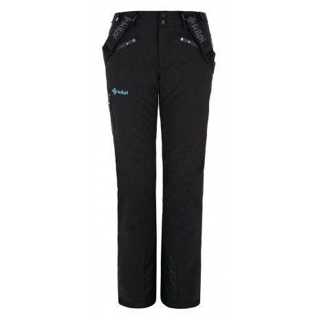Kilpi Team Pants-W černá NL0077 dámské nepromokavé zimní lyžařské kalhoty