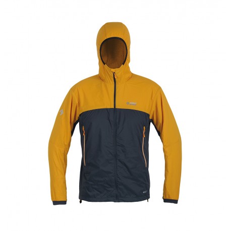 Direct Alpine Alpha Jacket 4.0 mango/anthracite pánská izolační větruodolná bunda Pertex