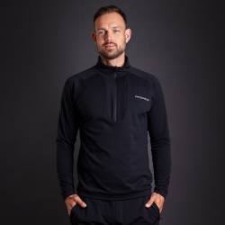 Progres Cubic Zip cerna panska lehka rychleschnouci sportovni mikina 2