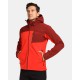 Kilpi Ravio-M červená UM0126KIRED pánská softshellová bunda s kapucí 1