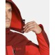 Kilpi Ravio-M červená UM0126KIRED pánská softshellová bunda s kapucí 3