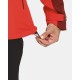 Kilpi Ravio-M červená UM0126KIRED pánská softshellová bunda s kapucí 5