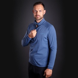 Progres Cubic Zip modroseda panska lehka rychleschnouci sportovni mikina 3