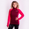 Progres Tispa Zip fuchsie svestka damska funkcni sportovni mikina s kratkym zipem4